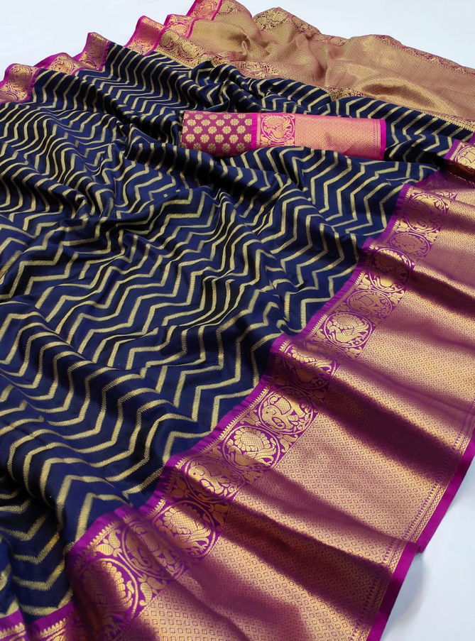 Meera 78 New Exclusive Wear Banarasi Silk Latest Designer Saree Collection